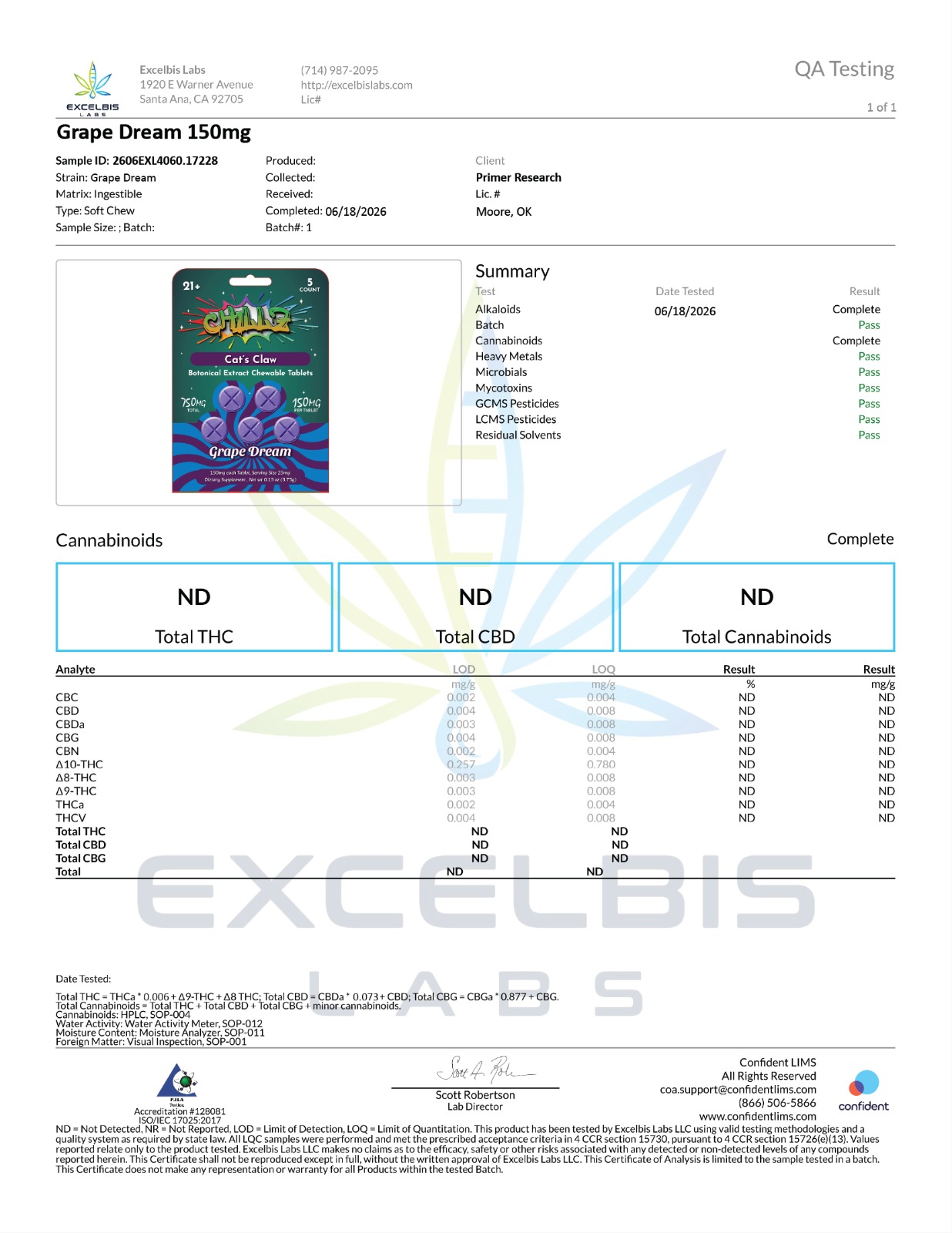 Cat Claws COA 1
